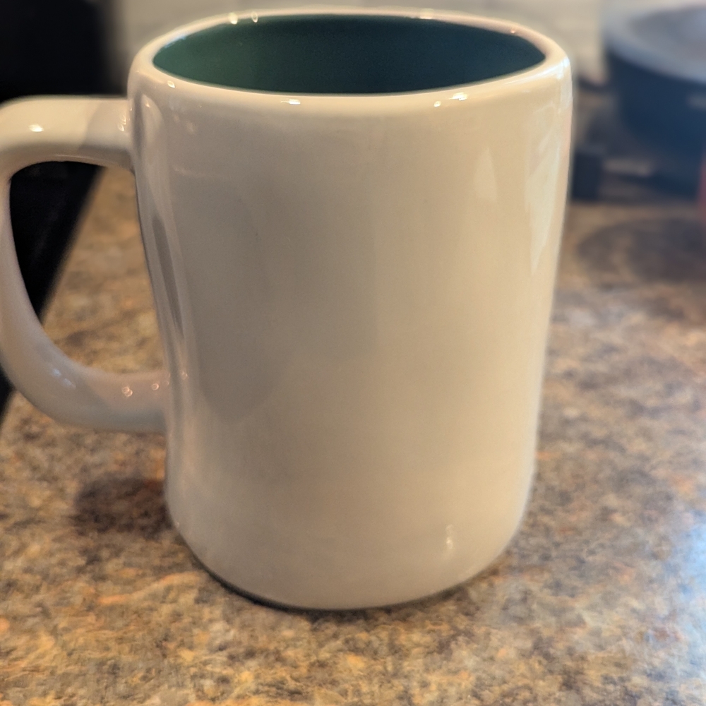 Rae Dunn Slytherin Mug - Green and Cream - Picture 3 of 5